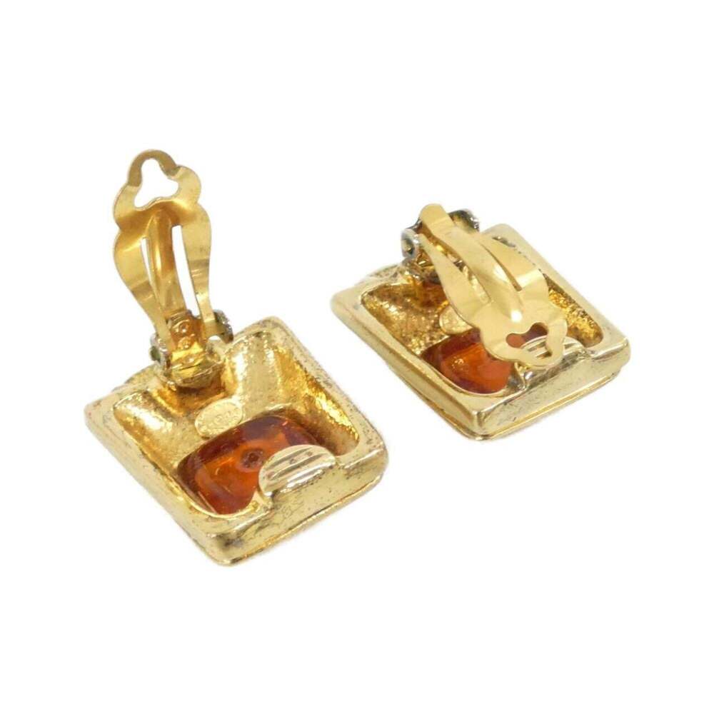 CHANEL Authentic Orange Earrings - Picture 3 of 3